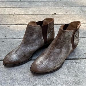 SEYCHELLES Women’s Offstage Ankle Boots Pewter size  7